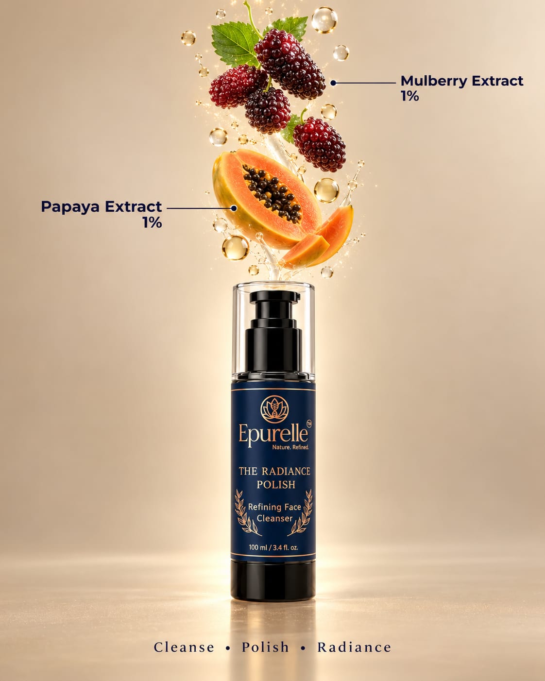 THE RADIANCE POLISH | Refining Face Cleanser